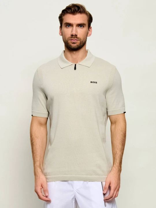 Zdjęcie produktu BOSS GREEN Polo KN_Ever-X PS | Regular Fit beżowy