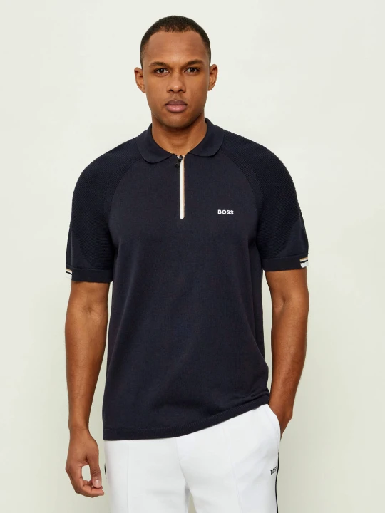 Zdjęcie produktu BOSS GREEN Polo KN_GOC Perform PS | Regular Fit granatowy