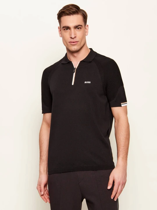 Zdjęcie produktu BOSS GREEN Polo KN_GOC Perform PS | Regular Fit czarny
