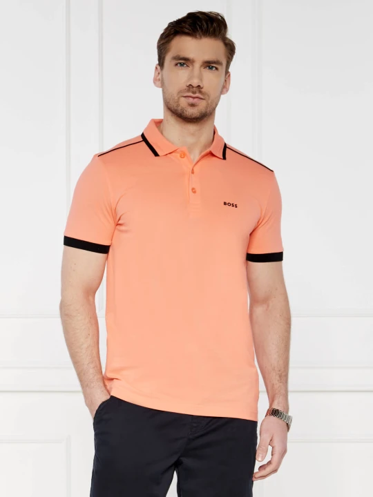 Zdjęcie produktu BOSS GREEN Polo Paddy 1 | Regular Fit pomarańczowy