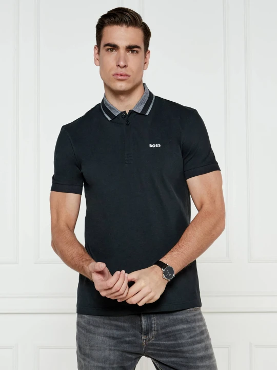 Zdjęcie produktu BOSS GREEN Polo Paddy 1 | Regular Fit | stretch granatowy