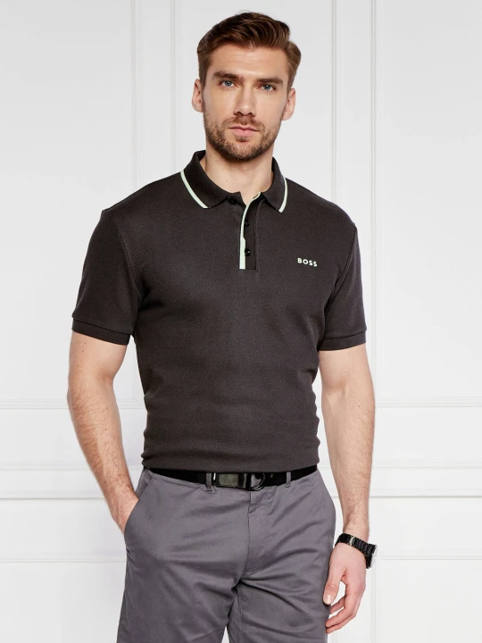 Zdjęcie produktu BOSS GREEN Polo Paddy 2 | Regular Fit | pique grafitowy