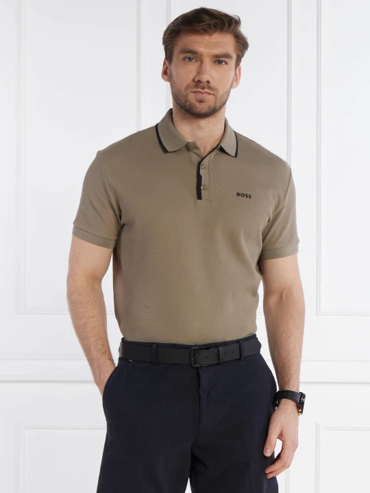 Zdjęcie produktu BOSS GREEN Polo Paddy 2 | Regular Fit | pique brązowy
