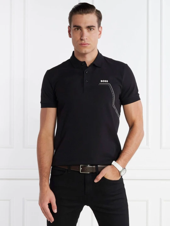 Zdjęcie produktu BOSS GREEN Polo Paddy 3 | Regular Fit czarny