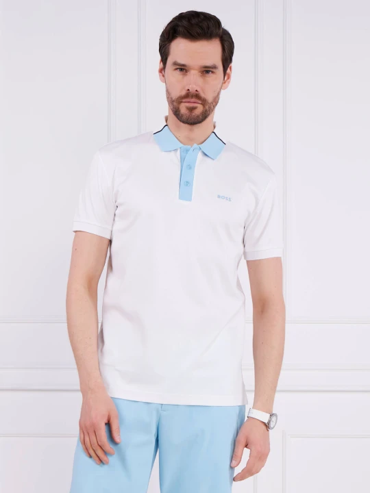 Zdjęcie produktu BOSS GREEN Polo Paddy 3 | Regular Fit biały
