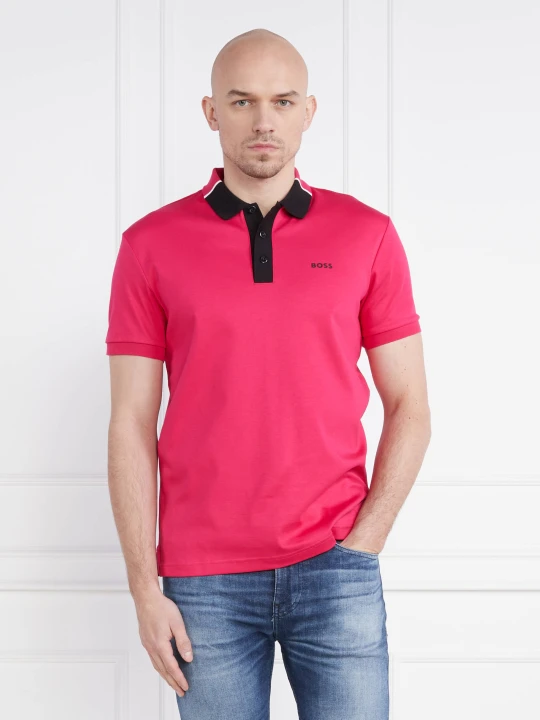 Zdjęcie produktu BOSS GREEN Polo Paddy 3 | Regular Fit malinowy