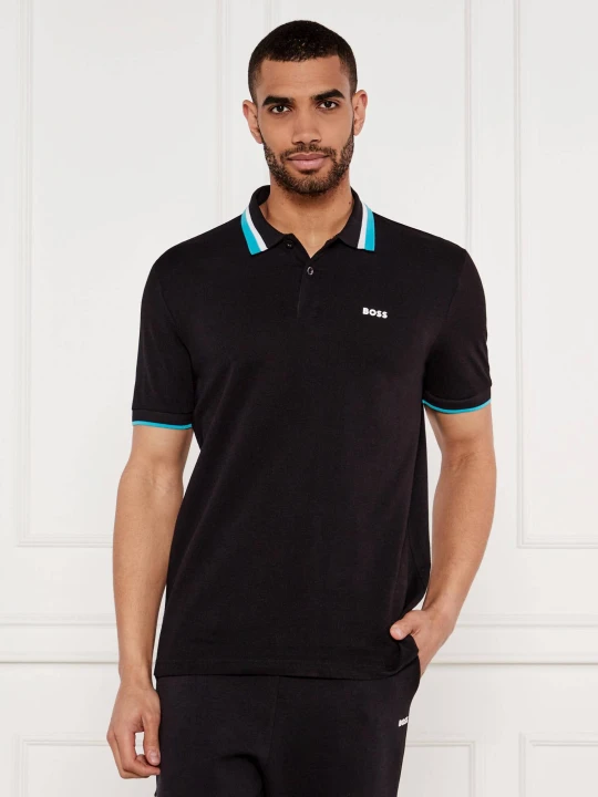 Zdjęcie produktu BOSS GREEN Polo Paddy AP Heritage | Regular Fit czarny