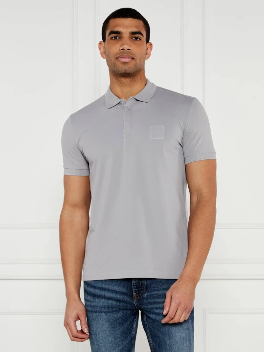 Zdjęcie produktu BOSS GREEN Polo Paddy DropNeedle | Regular Fit | stretch szary