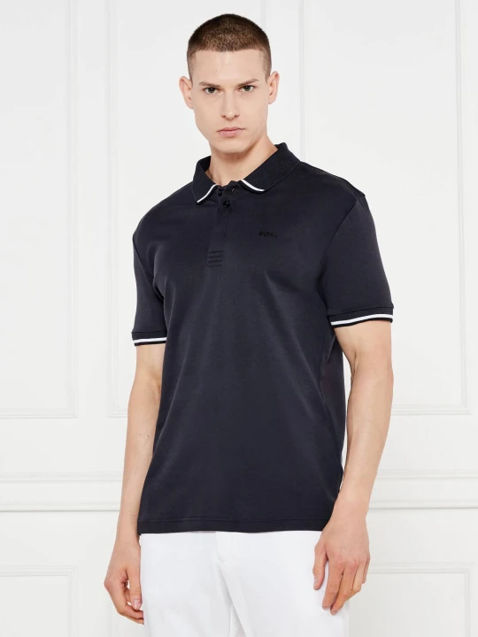 Zdjęcie produktu BOSS GREEN Polo Paddy Lux Heritage | Regular Fit granatowy