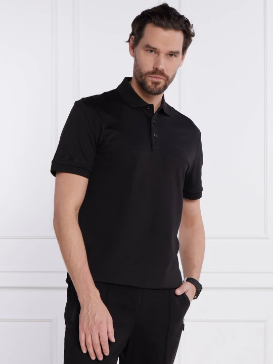 Zdjęcie produktu BOSS GREEN Polo Paddy Mirror | Regular Fit czarny