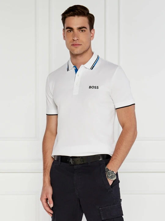 Zdjęcie produktu BOSS GREEN Polo Paddy Pro | Regular Fit biały