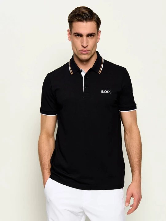 Zdjęcie produktu BOSS GREEN Polo Paddy Pro | Regular Fit | stretch czarny