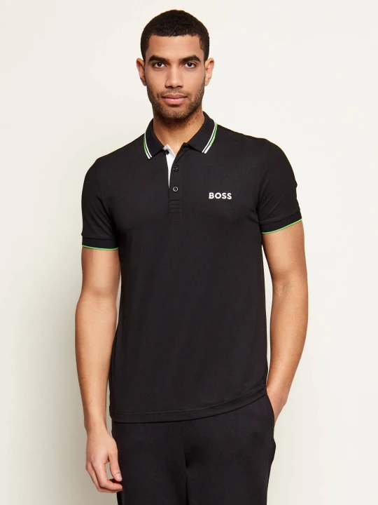 Zdjęcie produktu BOSS GREEN Polo Paddy Pro | Regular Fit | stretch czarny