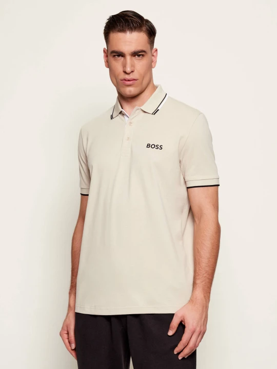 Zdjęcie produktu BOSS GREEN Polo Paddy Pro | Regular Fit | stretch beżowy