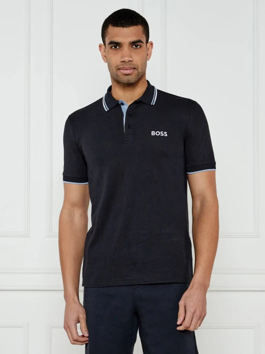 Zdjęcie produktu BOSS GREEN Polo Paddy Pro | Regular Fit | stretch granatowy