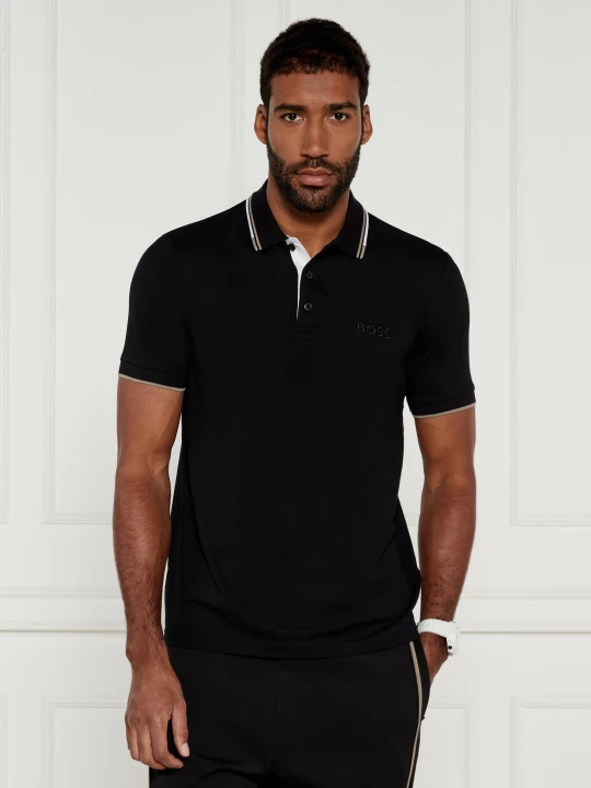 Zdjęcie produktu BOSS GREEN Polo Paddy Pro | Regular Fit | stretch czarny