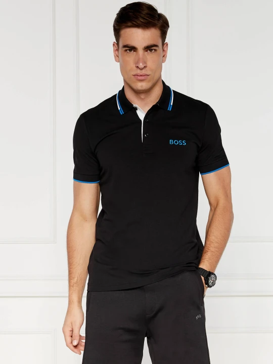 Zdjęcie produktu BOSS GREEN Polo Paddy Pro | Regular Fit | stretch czarny