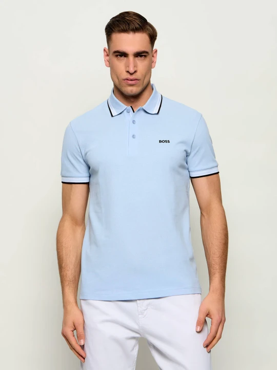 Zdjęcie produktu BOSS GREEN Polo Paddy | Regular Fit błękitny