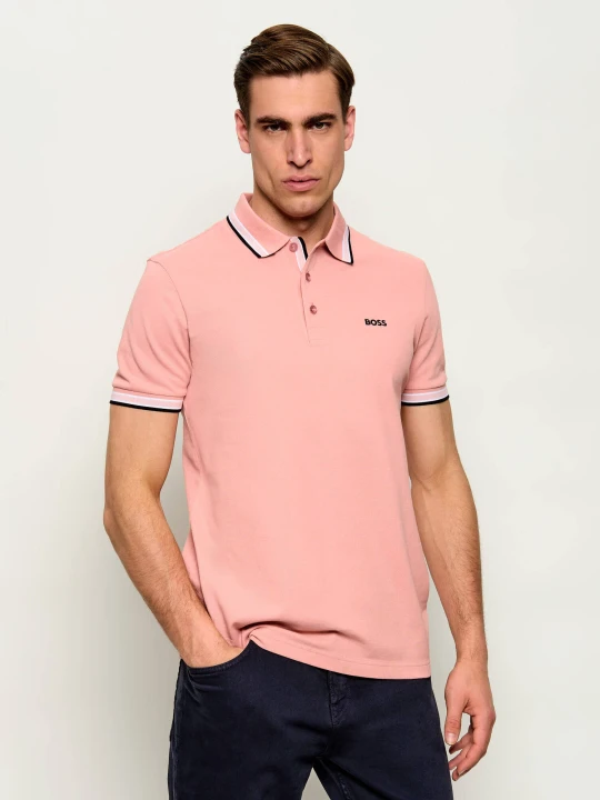 Zdjęcie produktu BOSS GREEN Polo Paddy | Regular Fit pudrowy róż