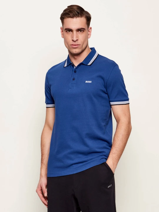 Zdjęcie produktu BOSS GREEN Polo Paddy | Regular Fit niebieski