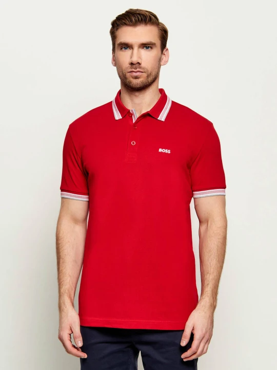 Zdjęcie produktu BOSS GREEN Polo Paddy | Regular Fit czerwony