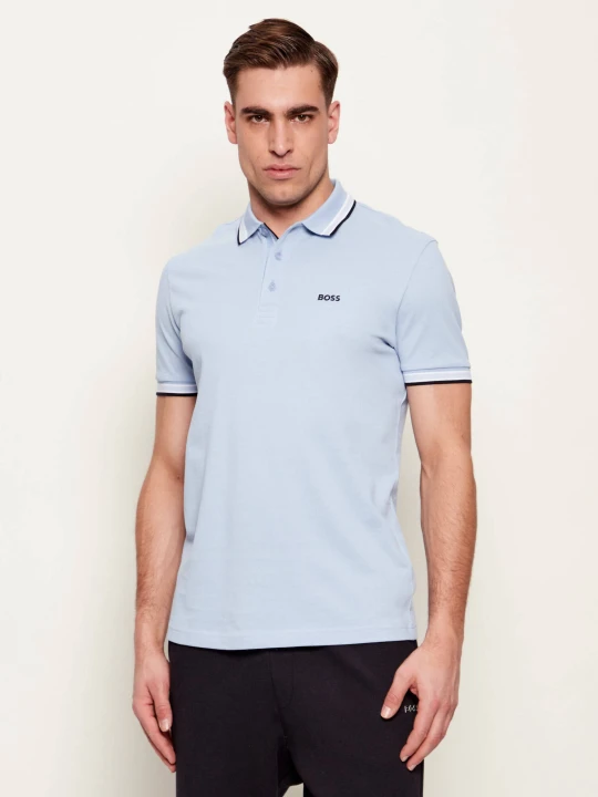 Zdjęcie produktu BOSS GREEN Polo Paddy | Regular Fit błękitny