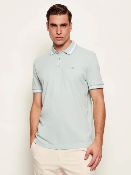 Zdjęcie produktu BOSS GREEN Polo Paddy | Regular Fit błękitny