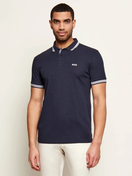 Zdjęcie produktu BOSS GREEN Polo Paddy | Regular Fit granatowy
