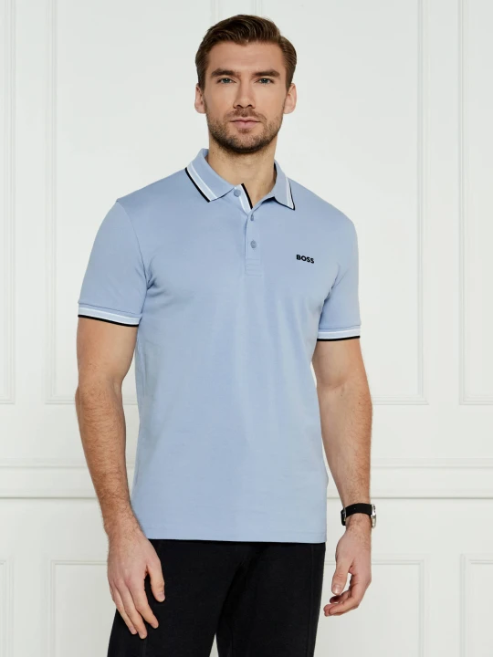 Zdjęcie produktu BOSS GREEN Polo Paddy | Regular Fit błękitny