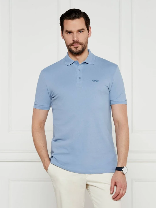 Zdjęcie produktu BOSS GREEN Polo Paddy | Regular Fit | pique niebieski