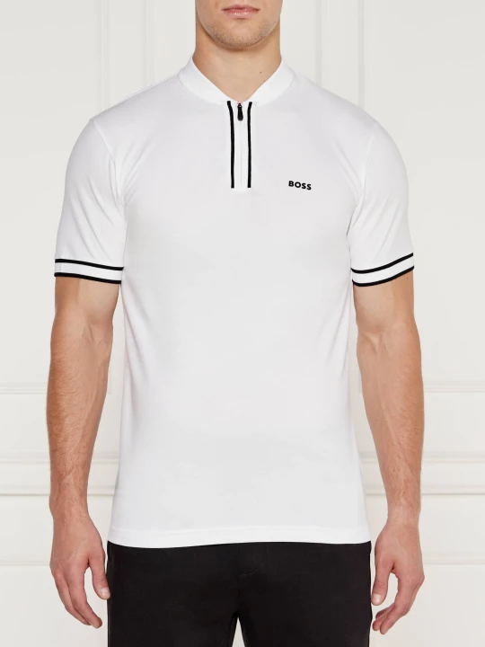 Zdjęcie produktu BOSS GREEN Polo Pariq | Regular Fit biały