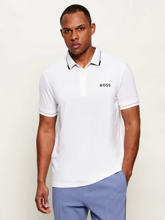 Zdjęcie produktu BOSS GREEN Polo Paul Pro | Slim Fit biały