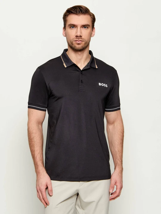 Zdjęcie produktu BOSS GREEN Polo Paul Pro | Slim Fit czarny