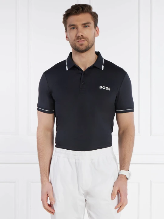 Zdjęcie produktu BOSS GREEN Polo Paul Pro | Slim Fit grafitowy