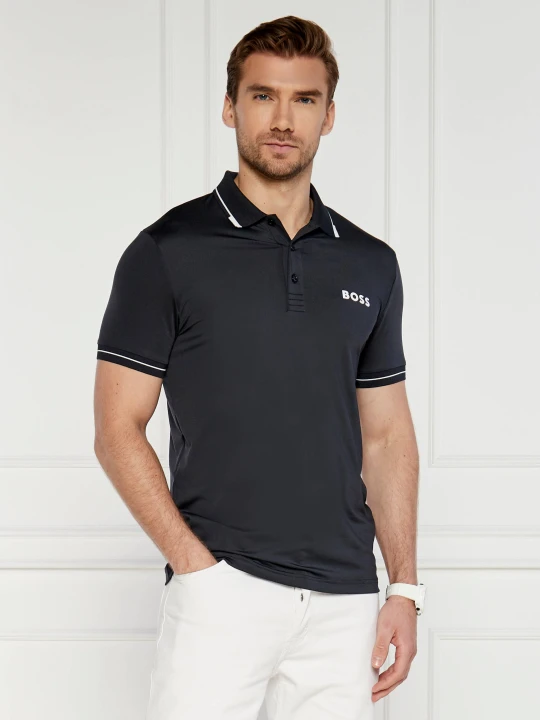 Zdjęcie produktu BOSS GREEN Polo Paul Pro | Slim Fit | stretch grafitowy