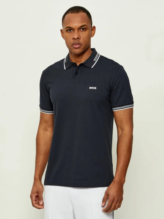 Zdjęcie produktu BOSS GREEN Polo Paul | Slim Fit granatowy