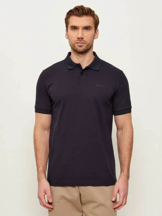 Zdjęcie produktu BOSS GREEN Polo Paul | Slim Fit | stretch granatowy