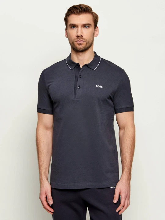 Zdjęcie produktu BOSS GREEN Polo Paule 4 | Slim Fit granatowy