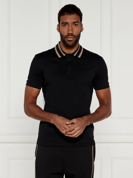 Zdjęcie produktu BOSS GREEN Polo Paule | Slim Fit czarny