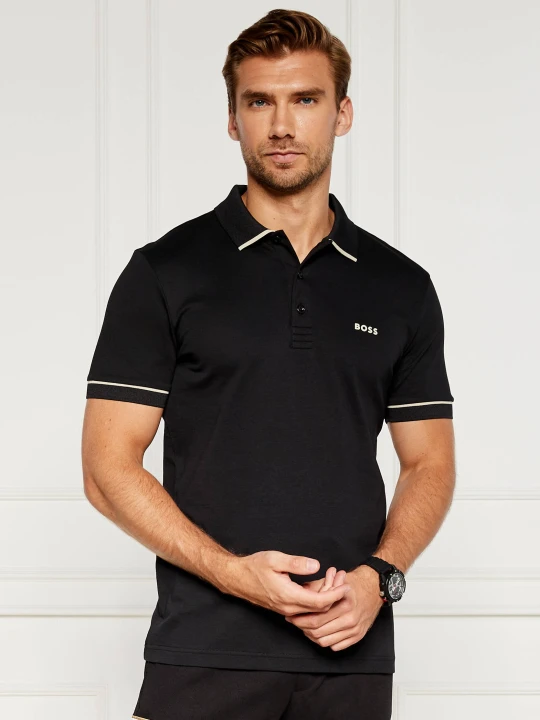 Zdjęcie produktu BOSS GREEN Polo Paule | Slim Fit czarny