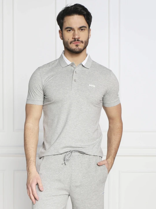 Zdjęcie produktu BOSS GREEN Polo Paule | Slim Fit szary