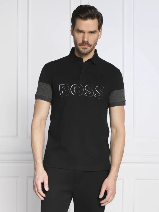 Zdjęcie produktu BOSS GREEN Polo Pavel | Regular Fit czarny