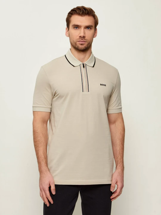 Zdjęcie produktu BOSS GREEN Polo Philix GOC | Slim Fit beżowy
