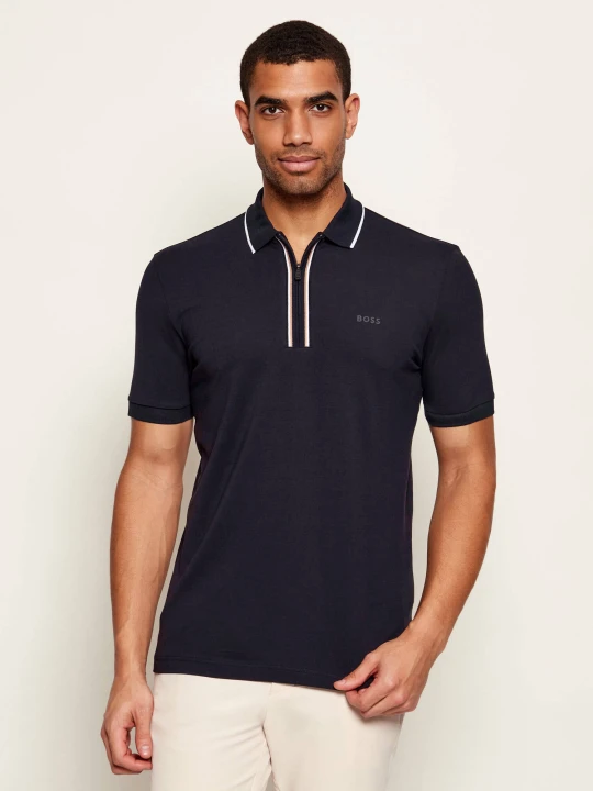 Zdjęcie produktu BOSS GREEN Polo Philix GOC | Slim Fit granatowy