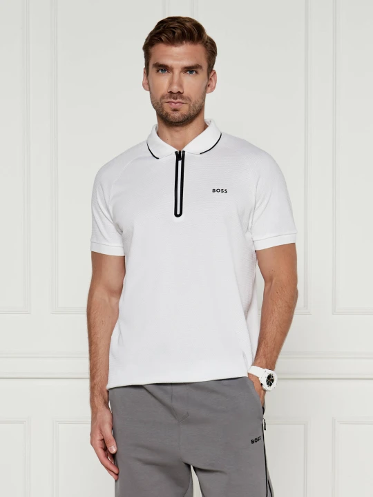 Zdjęcie produktu BOSS GREEN Polo PHILIX | Regular Fit biały