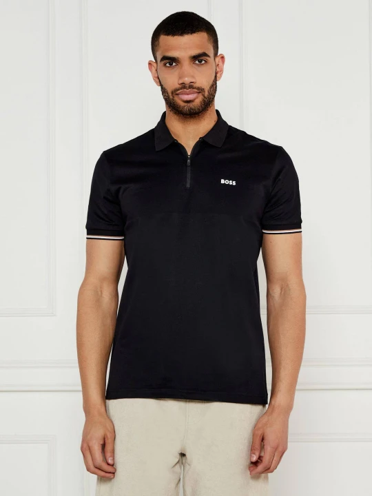 Zdjęcie produktu BOSS GREEN Polo Philix | Regular Fit | pima czarny