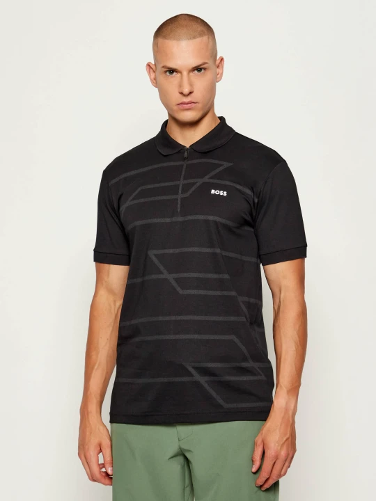Zdjęcie produktu BOSS GREEN Polo Philix | Slim Fit czarny