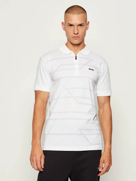 Zdjęcie produktu BOSS GREEN Polo Philix | Slim Fit biały