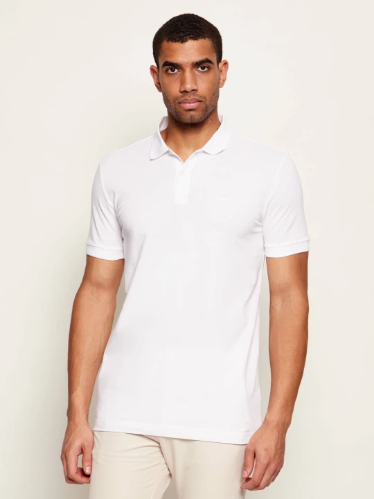 Zdjęcie produktu BOSS GREEN Polo Pio 1 | Regular Fit biały