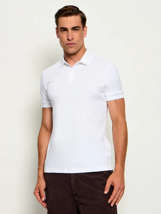 Zdjęcie produktu BOSS GREEN Polo Pio 2 | Regular Fit biały